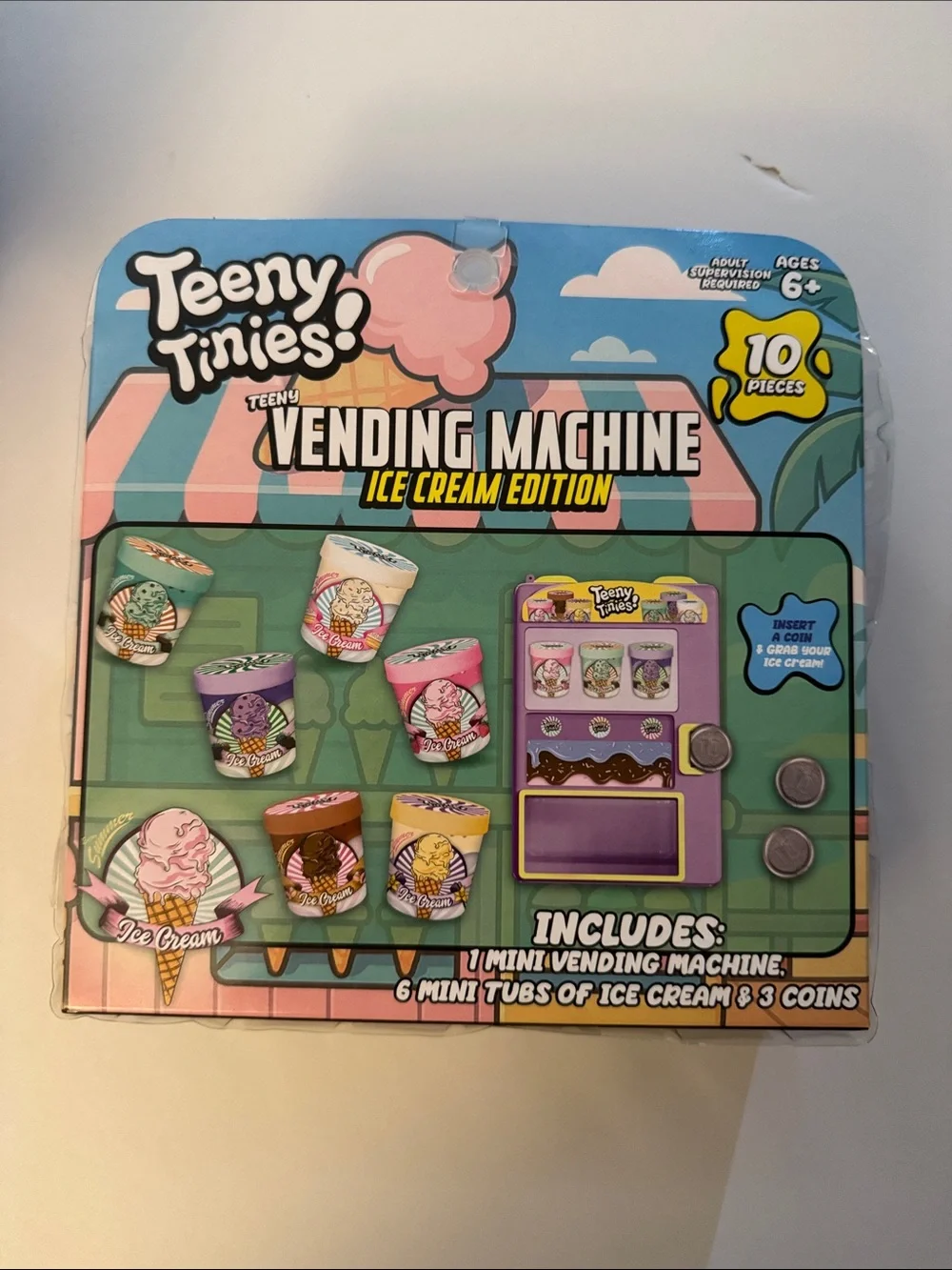 Teeny Tinies Vending Machine Ice Cream Edition - Purple